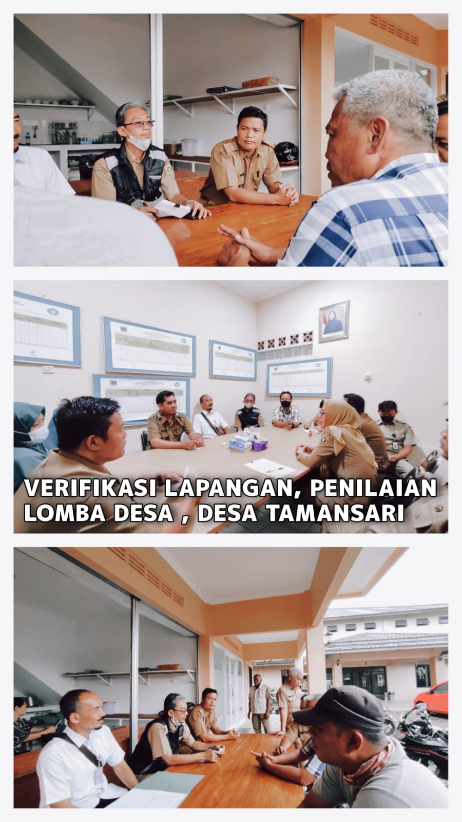 Verifikasi Lapangan Penilaian Lomba Desa Tahun 2022