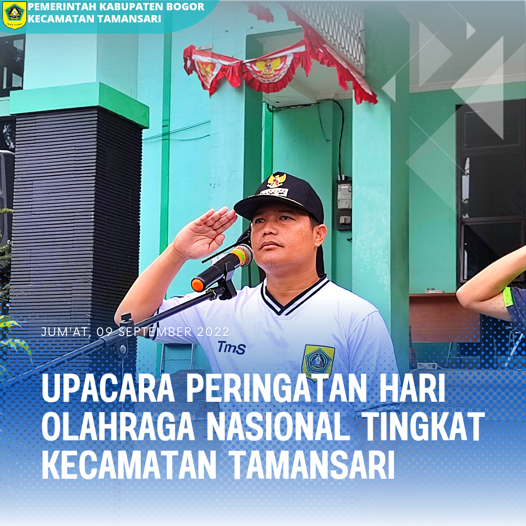UPACARA PERINGATAN HARI OLAHRAGA NASIONAL