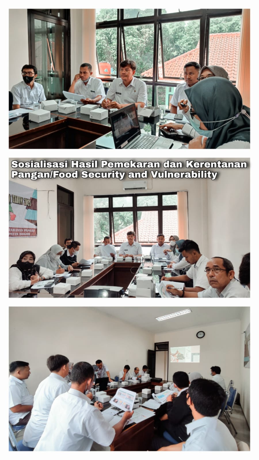 Sosialisasi Hasil Pemekaran dan Kerentanan Pangan