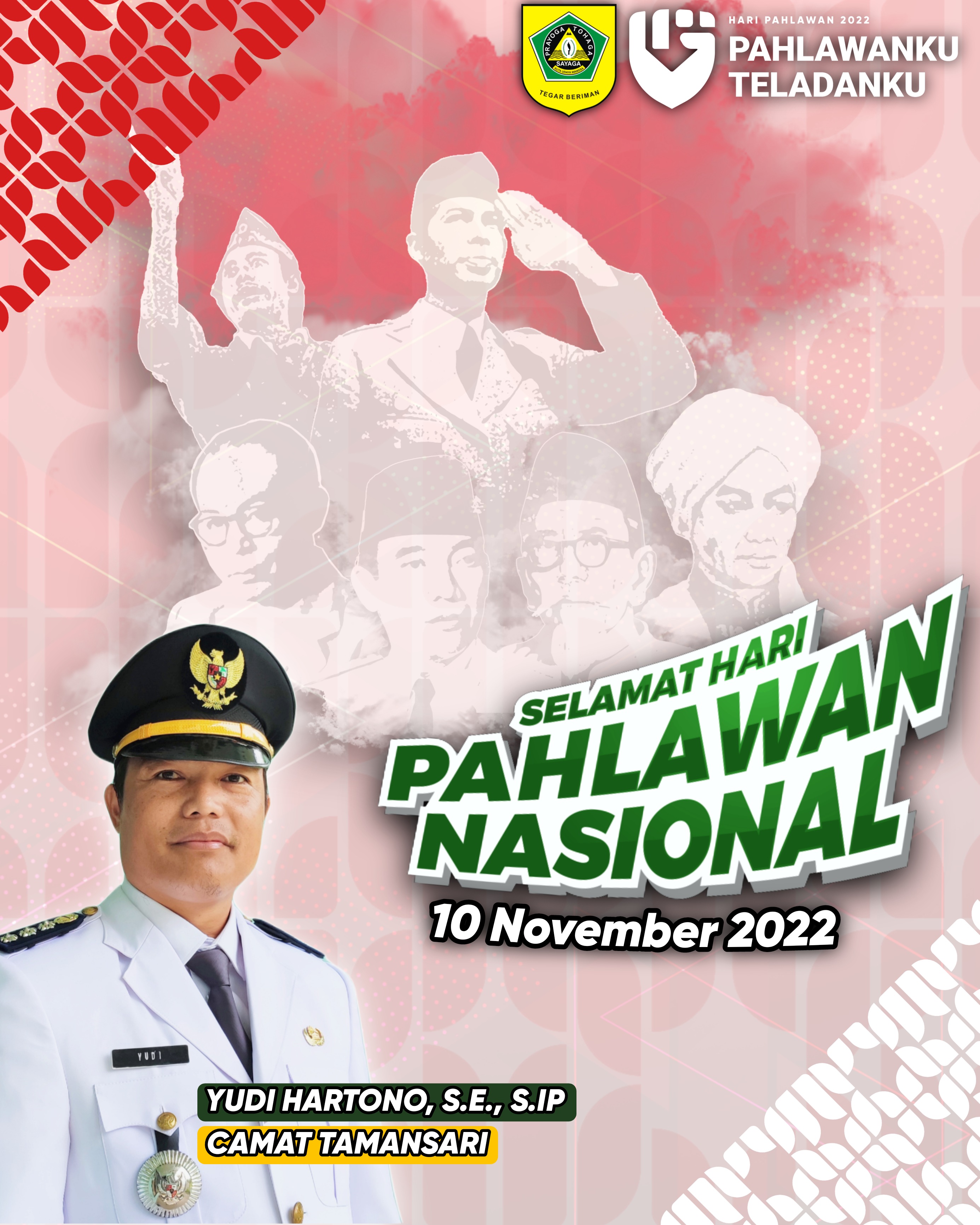Bangsa yang besar adalah yang menghormati jasa para pahlawannya. Selamat Hari Pahlawan ke-77. Pahlawanku Teladanku!