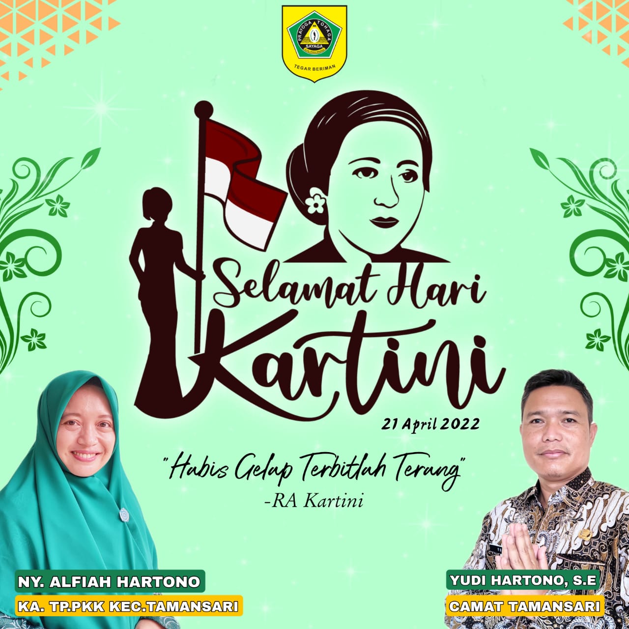 Selamat Hari Kartini, 21 April 2022