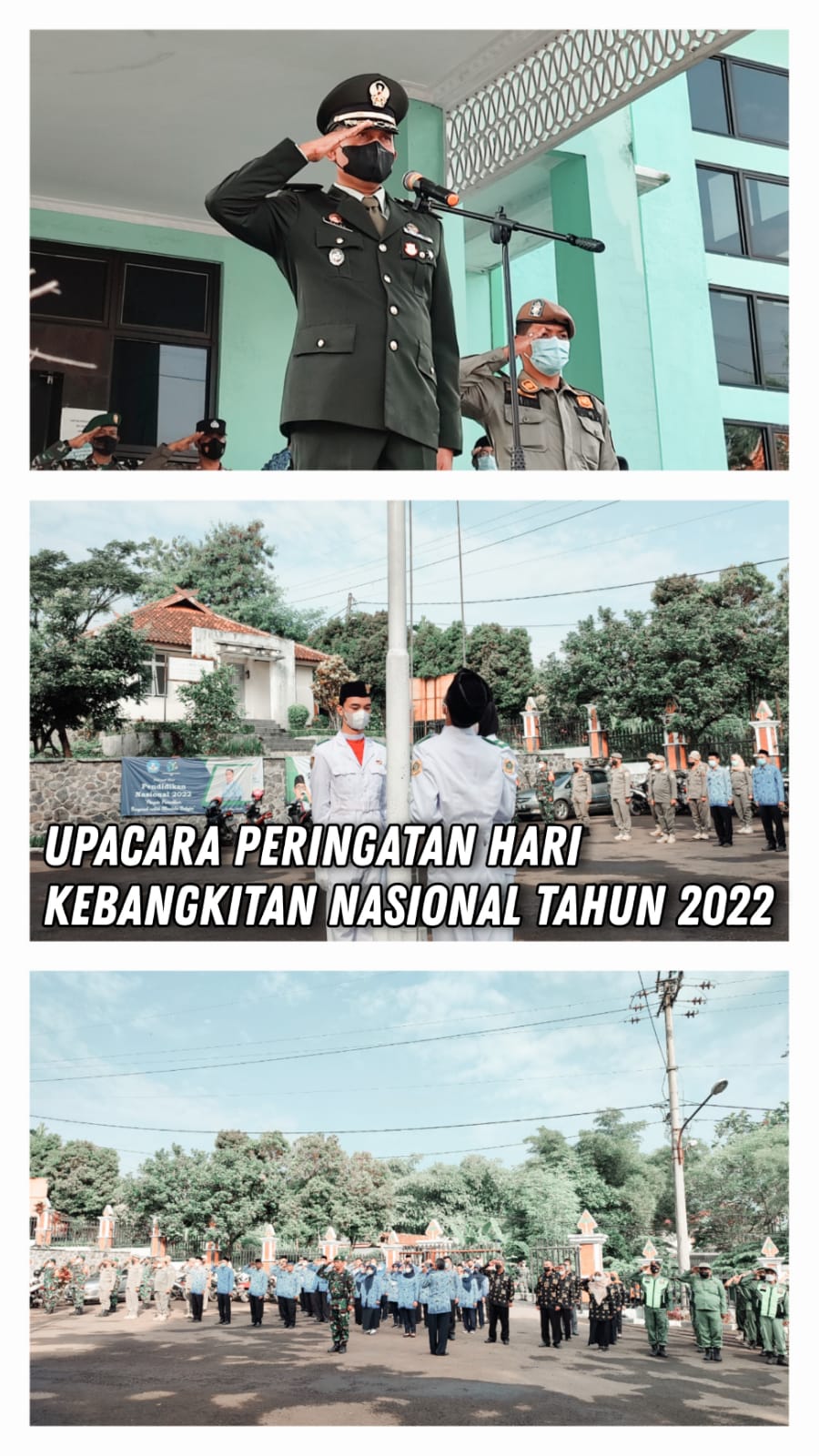 Upacara Peringatan Hari Kebangkitan Nasional Tahun 2022 Tingkat Kecamatan Tamansari